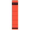 Image de Leitz Étiquettes Self Adhesive pour Classeurs à Levier Couverture Papier et Dos 50 mm, Étroit, Court, 39 x 192 mm, Papier, 16430025, Rouge, Lot de 10 Étiquettes