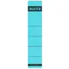 Image de Leitz Étiquettes Self Adhesive pour Classeurs à Levier Couverture Papier et Dos 50 mm, Étroit, Court, 39 x 192 mm, Papier, 16430035, Bleu, Lot de 10 Étiquettes