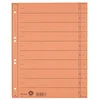 Image de LEITZ 16580025 Intercalaires A4 en carton Orange