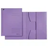 Image de Esselte-leitz jurismappe, élastiques en carton violet format a4