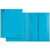 Image de LEITZ Lot de 5 Chemises avec 3 rabats Carte 320g format A5 Bleu