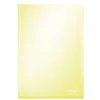 Image de LEITZ - Chemise coin Super Premium, format A4, polychlorure de vinyle (plastique) rigide, 0,15 mm, jaune 4002432308200