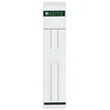 Image de Leitz étiquettes de dos pour classeurs supendus, 61 x 279 mmlong, large, gris