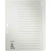 Image de LEITZ 12200085 Blank Tab Index papier gris   Intercalaire, Blank Tab Index, papier, gris, 100 g/m², 240 mm, 30 cm