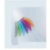Image de Lot de 6 Chemise ColorClip A4 Magic, en polypro incolore clip orange