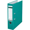Image de Lot de 20 Classeur à levier Plastique 180° A4, dos de 80, coloris turquoise