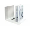 Image de LEITZ Lot de 3 Classeurs Personnalisable 180 degrés A4 + Dos de 80 mm Blanc