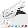 Image de Leitz Pince-Agrafeuse WOW, Pour Agrafes N°10, Capacité 15 Feuilles, Métal, Agrafes Incluses, Blanc Perlé, 55312001