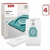Image de Pack de 4 sacs aspirateur HyClean Pure Vert MIELE