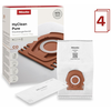 Image de Pack de 4 sacs aspirateur HyClean Pure CO Rouge MIELE