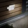 Image de Briloner Spot d’extérieur LED Kollig, capteur, IP54, blanc
