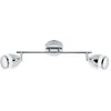 Image de Plafonnier LED Briloner 2995-028 - En verre et chrome