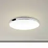 Image de Briloner Plafonnier LED 3351216 chrome/blanc, Ø 35,5 cm, 4 000 K, IP44