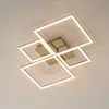 Image de Briloner Plafonnier LED Frame, intensité variable par interrupteur mural