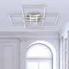 Image de Briloner Plafonnier LED Frames, 4 carrés, pivotant