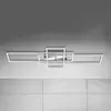 Image de Briloner Plafonnier Frame Rectangle 3 lampes CCT aluminium