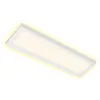 Image de Briloner Leuchten - Plafonnier LED, lampe de plafond avec effet de rétro-éclairage, 22 Watt, 3 000 Lumen, 3 000 Kelvin, blanc, 582x202x41 mm (LxLxH)