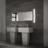Image de Briloner Applique pour miroir de salle de bains Klak Brilo, chrome, 47 cm