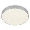 Image de Briloner Plafonnier LED Flame Star, Ø 28,7 cm, argenté