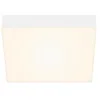 Image de BRILONER - LED Deckenlampe rahmenlos, warmweiße Lichtfarbe, 16 Watt, 1600 Lumen, LED Lampe, Deckenleuchte, Wohnzimmerlampe, Schlafzimmerlampe, Küchenlampe, 21,2x21,2x3,6 cm, Weiß
