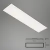 Image de Briloner Plafonnier LED Piatto S dimmable CCT blanc 100x25cm