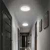 Image de Briloner Plafonnier pour salle de bain LED Slim Drip, blanc, Ø 29 cm, IP44