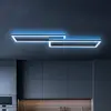 Image de Briloner Plafonnier LED Frame à 2 lampes RGBW Backlight 119,5 cm