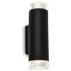 Image de BRILONER - Applique murale LED d'extérieur, lampe murale LED noire, IP44 protection contre les éclaboussures, lumière 4000K blanc neutre, GU10 incl.