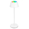 Image de BRILONER - Lampe de table rechargeable RGB 2 en 1, Touch, Lumière mobile, Lampe de table LED extérieure, IP44, Lampe de table LED sans fil, Blanc