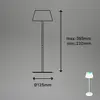 Image de Briloner Lampe à poser LED rechargeable Kiki, blanc, IP44, 3.000 K, RGBW
