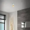 Image de Briloner Plafonnier Tepel pour salle de bain IP44 E27 chrome mat