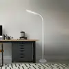Image de Briloner Lampadaire LED Pivaz réglable tactile blanc