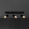 Image de Briloner Spot pour plafond Plek GU10 noir/argent à 3 lampes