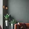 Image de Briloner Spot mural Plek GU10 noir/bois à 1 lampe