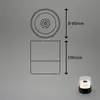 Image de Briloner Lampe batterie LED 7483 IP44 variateur, noire