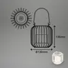 Image de Briloner Lampe batterie LED 7279 IP44 panier métal blanc