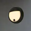 Image de Briloner Applique d'extérieur LED rechargeable 3784015, noir Variateur tactile Ø 17 cm