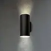 Image de Briloner Applique d'extérieur LED rechargeable 3786015, noir Variateur tactile haut/bas
