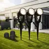 Image de Briloner Spot LED à piquer dans le sol 3919035 12V Extension de 3 pièces, noir Ø 5 cm