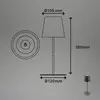 Image de Briloner Lampe à poser LED rechargeable 7507015, anthracite RGBW IP44 variateur tactile