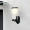 Image de Briloner Applique d'extérieur LED rechargeable 3930015, noir, variateur tactile