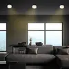 Image de Briloner Luminaire encastrable LED Desi, blanc, Ø9cm, marche/arrêt, 3.000 K