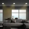 Image de Briloner Luminaire encastrable LED Desi, chrome mat, Ø9cm, intensité variable, 3000K
