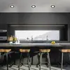 Image de Briloner Luminaire encastrable LED Gima, noir, 3.000 K, set de 3 pièces