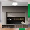 Image de Briloner Plafonnier LED Pulap A, chrome mat, Ø 33 cm, plastique