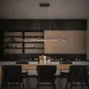 Image de Briloner Suspension LED Vinka, 2 lampes, longueur 98 cm, couleur bois
