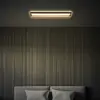 Image de Briloner Plafonnier LED Remsa, 20x60,5 cm, plastique, noir