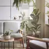 Image de Briloner Lampadaire rechargeable LED Brilo unplugged Riffle, blanc, variateur tactile