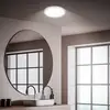 Image de Briloner Plafonnier pour salle de bain LED Pulap, Ø 29 cm, chrome/blanc métal