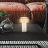 Image de Briloner Lampe à poser LED rechargeable Brilo unplugged Gila, marron/gris, 21 cm